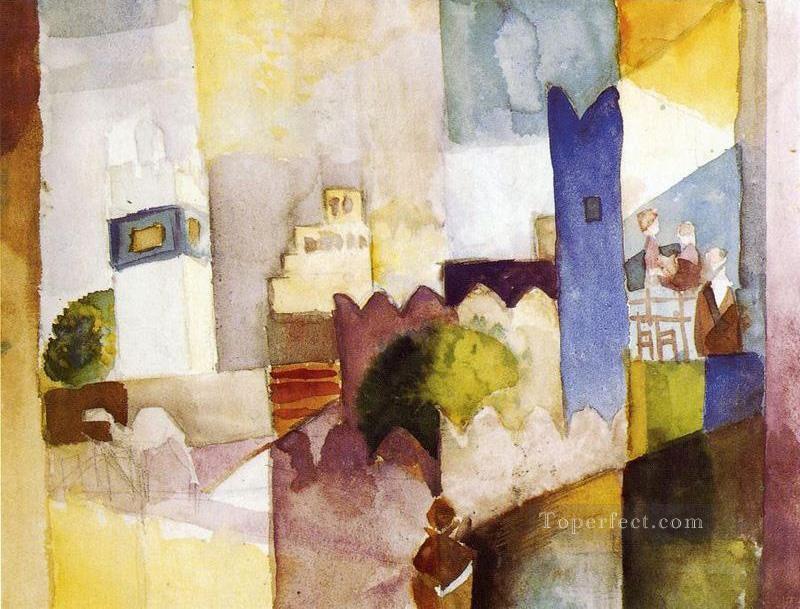 Kairouan August Macke Oil Paintings